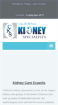 Mobile Screenshot of californiakidneyspecialists.com